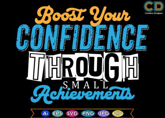 Boost Your Confidence Through Small Achievements: A Design Asset