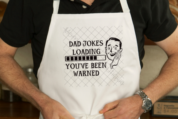 Dad Jokes Loading You've Been Warned SVG