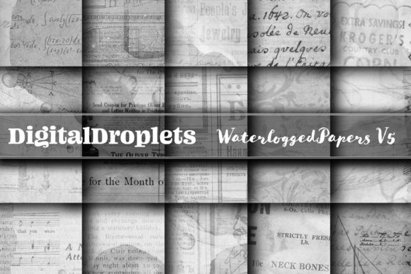 Elevate Your Designs with Waterlogged Papers Vol. 5