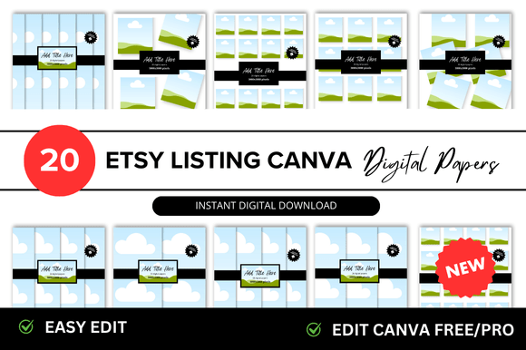 Mastering Etsy Listings: The Power of Digital Paper Mockups