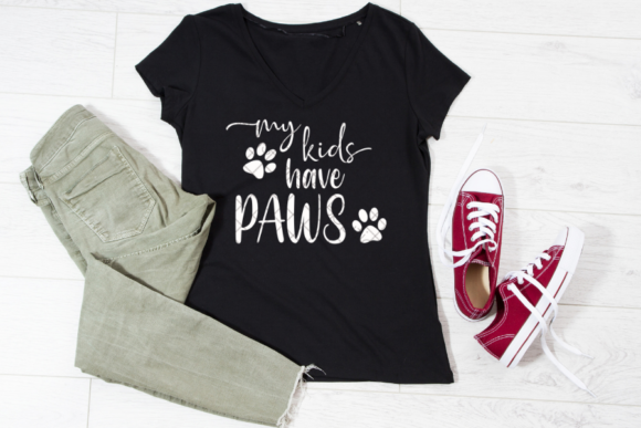 My Kids Have Paws SVG: A Cricut-Ready Design Asset