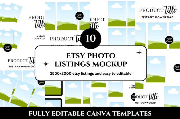 Streamline Your Etsy Shop Design with Mockup Templates