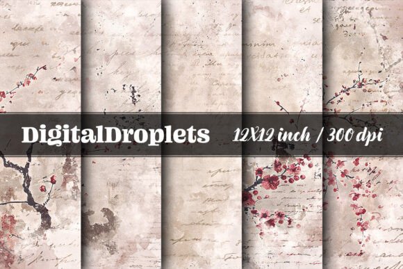 Watercolor Cherry Blossoms Vol.1: A Designer's Asset