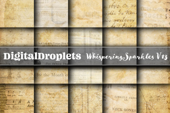 Whispering Sparkles Vol. 13 | Vintage Design Collection